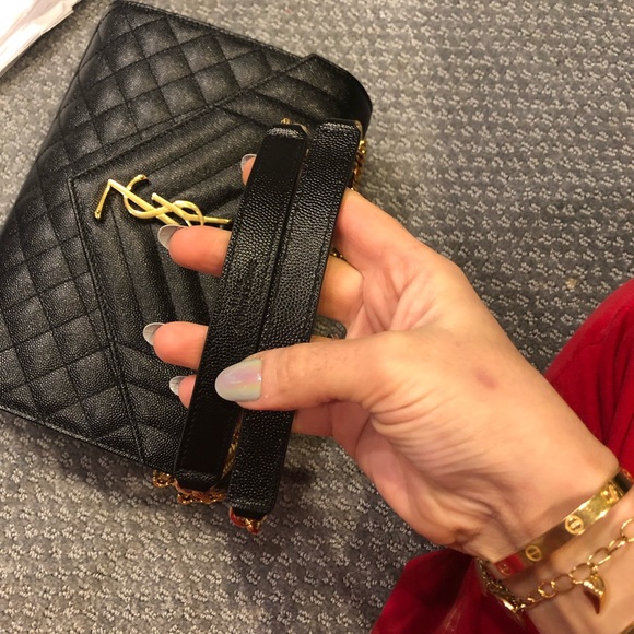 Sold YSL saint laurent envelope bag - Picture 3 of 8